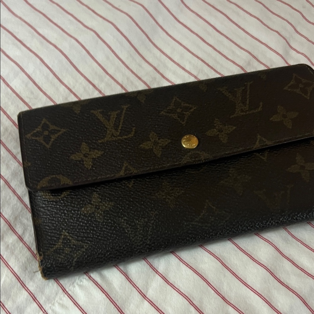 Louis Vuitton Monogram sarah wallet vintage